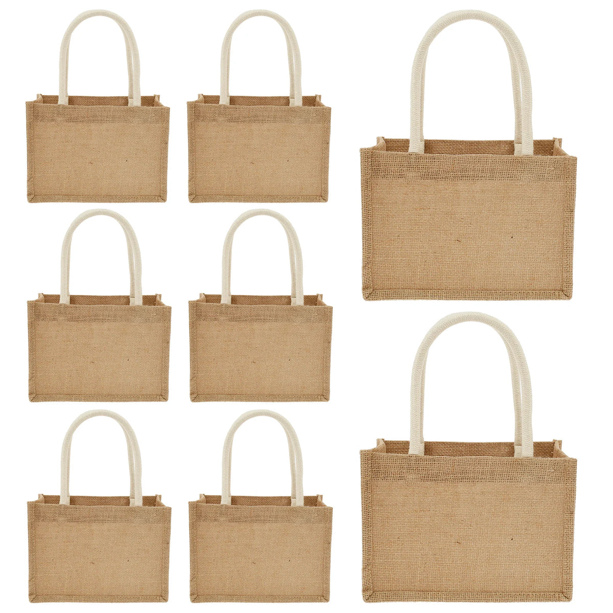 Sac de rangement en toile de coton avec anses - Nesty (vue 8)