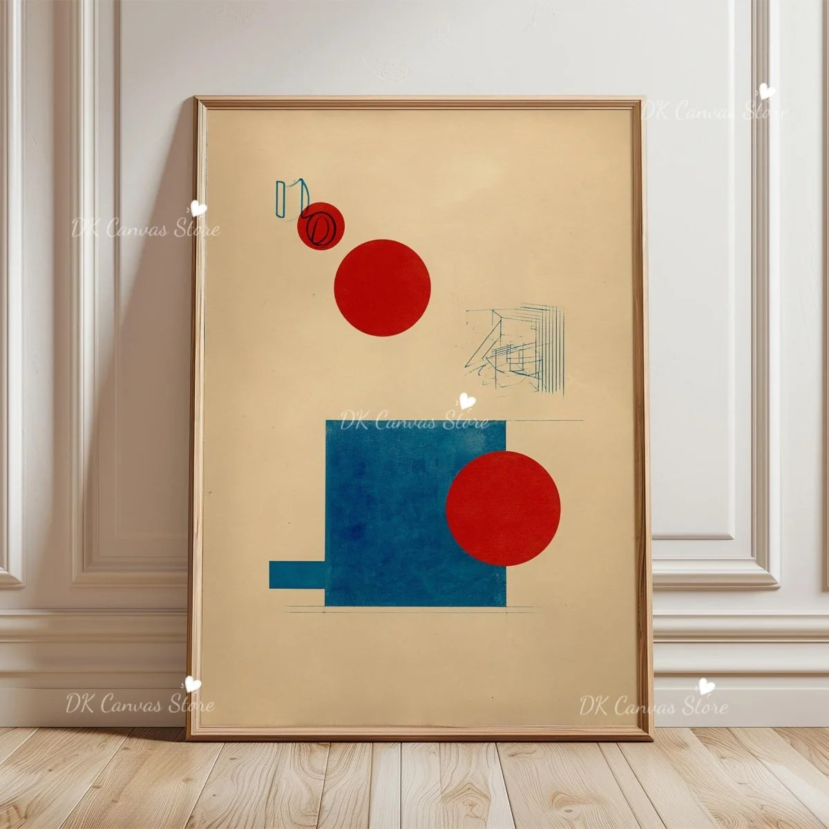 Toile imprimée grue japonaise — art mural vintage - Nesty (vue 27)