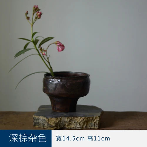 Vase en céramique à forme irrégulière, large ouverture - Nesty (vue 7)