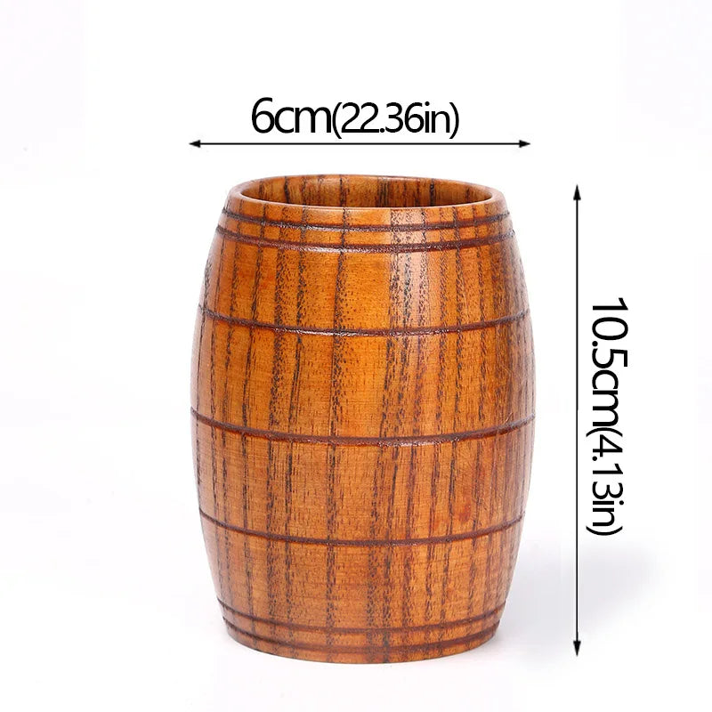Tasse en bois avec anse Nesty - Modèle artisanal (vue 11)