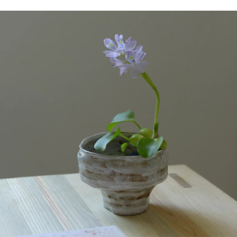 Vase en céramique à forme irrégulière, large ouverture - Nesty (vue 2)