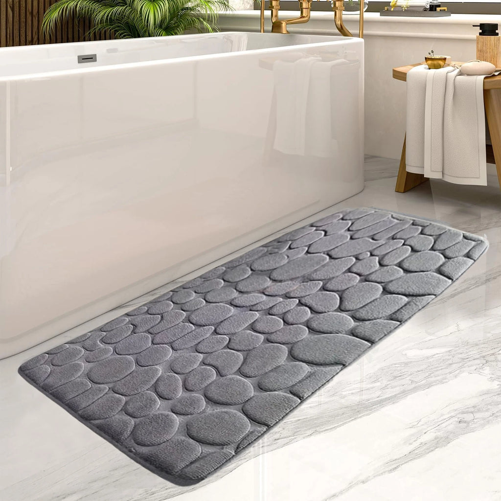 Tapis de bain long en microfibre — antidérapant, grand format - Nesty (vue 7)