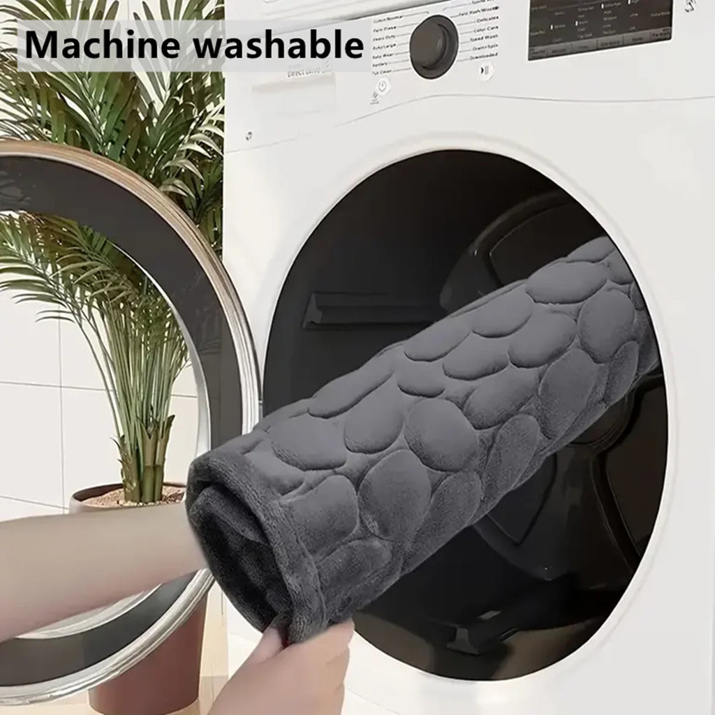 Tapis de bain long en microfibre — antidérapant, grand format - Nesty (vue 6)