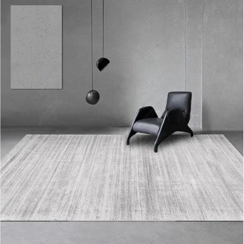 Tapis à motif géométrique sans peluches pour salon Nesty (vue 18)