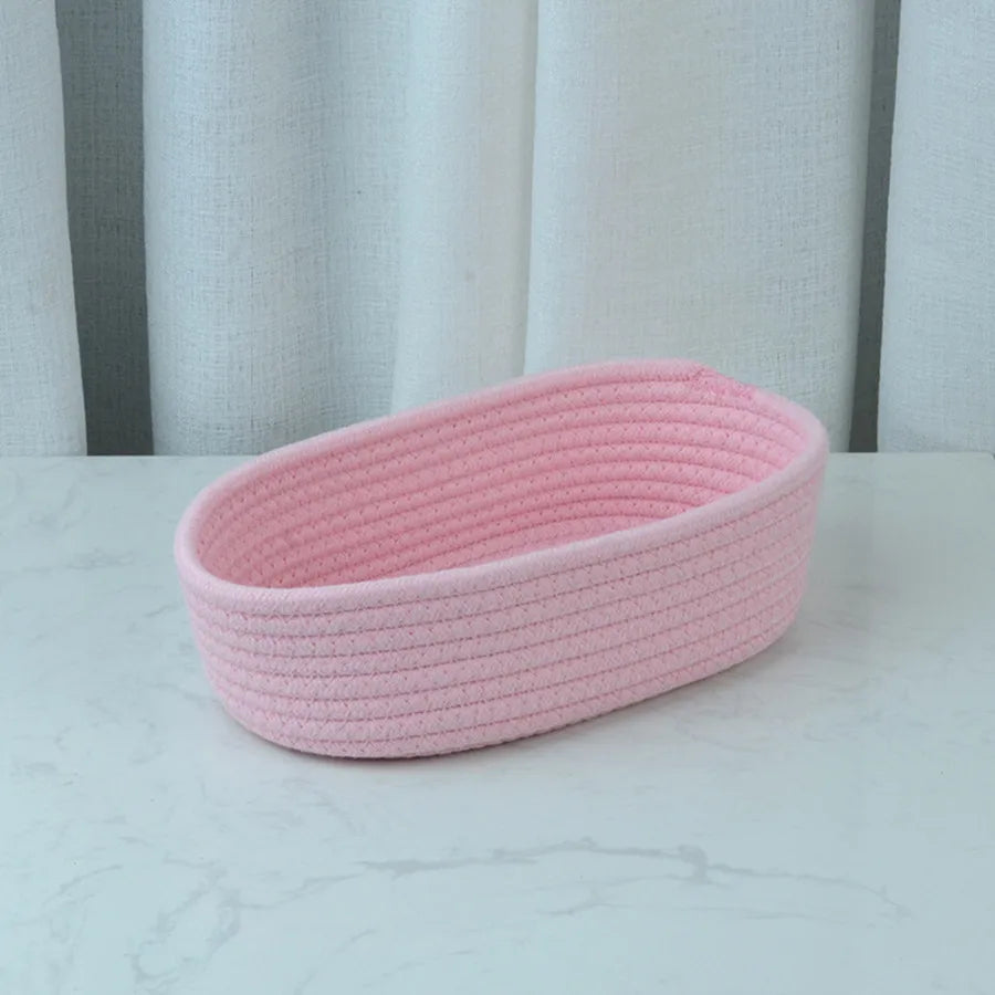 Panier de rangement tressé multifonction pour bureau - Nesty (vue 7)