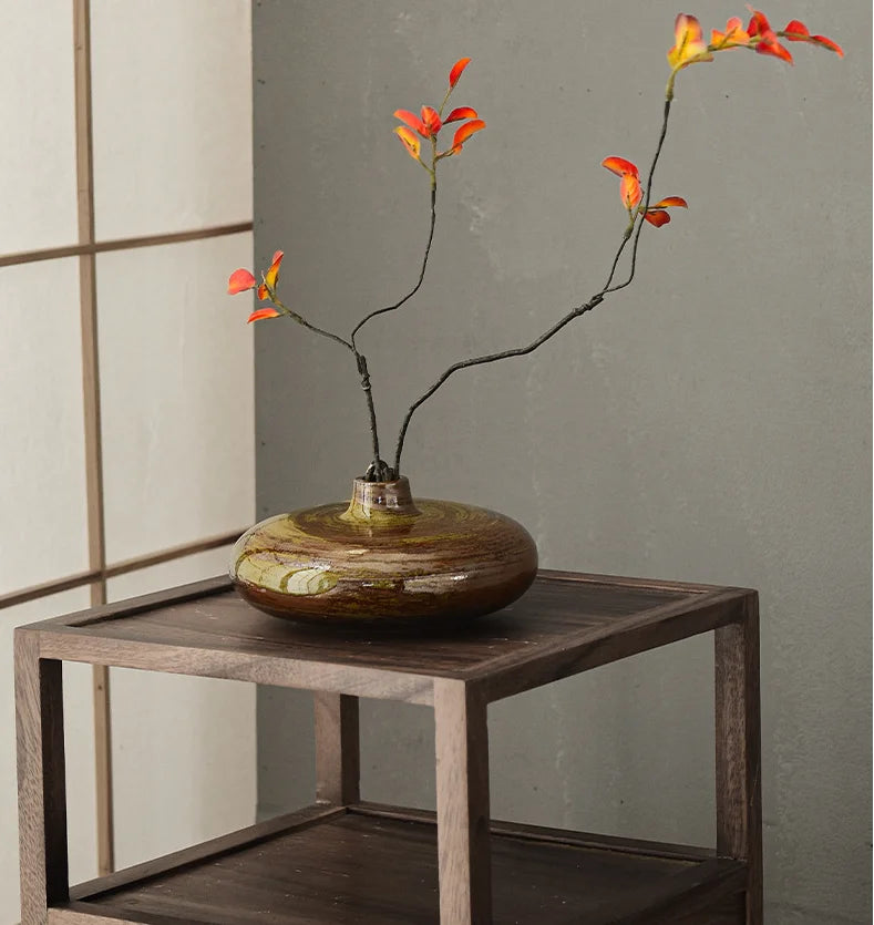 Vase en céramique brute — petit format esprit zen (vue 5) - Nesty