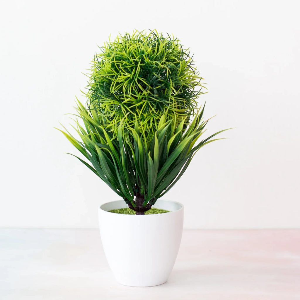 Bonsaï artificiel en pot Nesty - Petit arbre pour maison et jardin (vue 11)