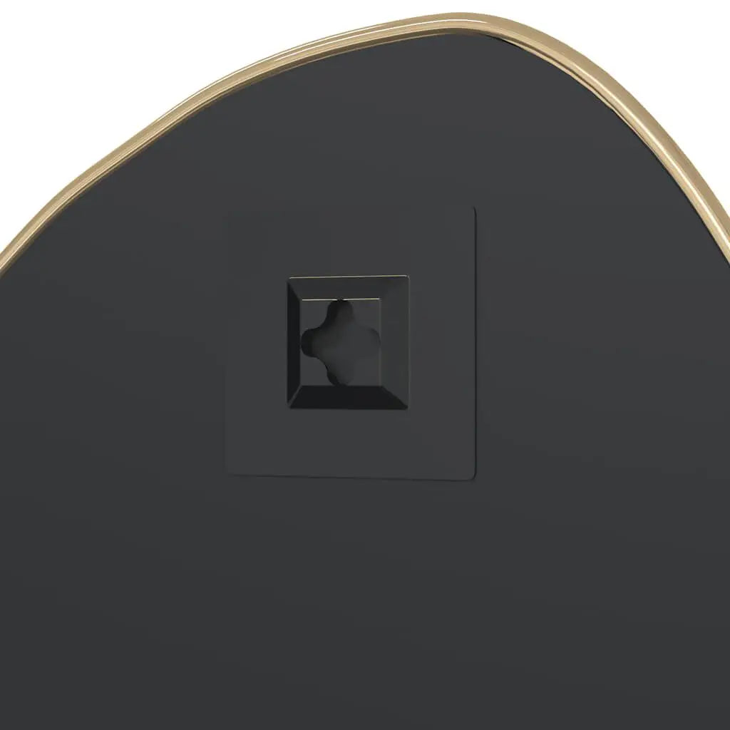 Miroir mural doré 50 x 40 cm — cadre en PVC (vue 5) - Nesty