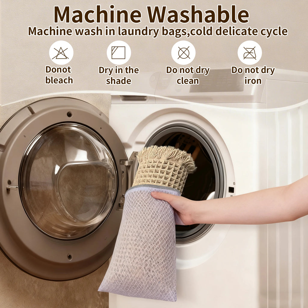 Tapis de bain gaufré à motif géométrique — antidérapant - Nesty (vue 4)