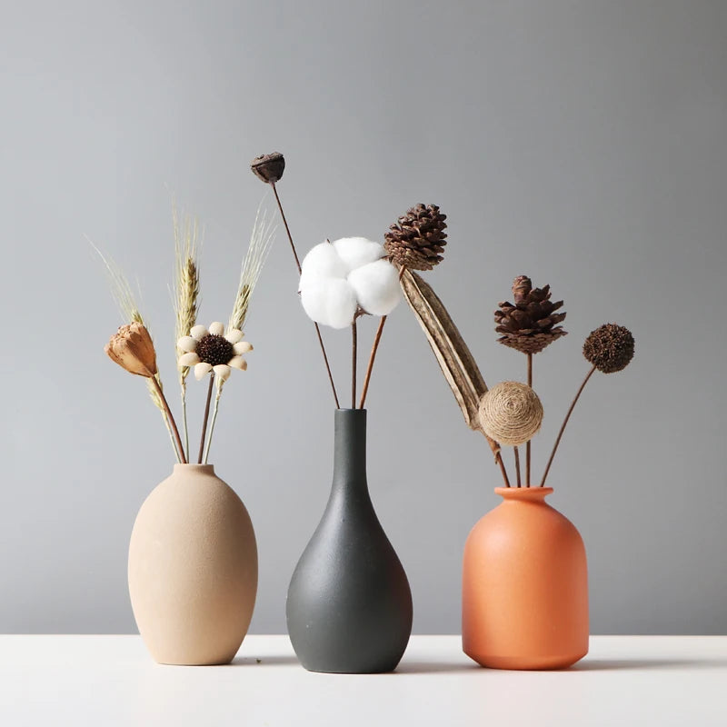 Vase céramique rétro multi-usage, cuisine et bureau - Nesty (vue 3)