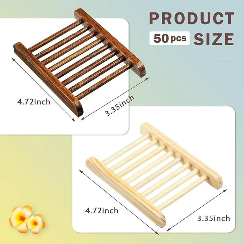 Porte-savon en bambou — design escalier, séchage naturel - Nesty (vue 1)