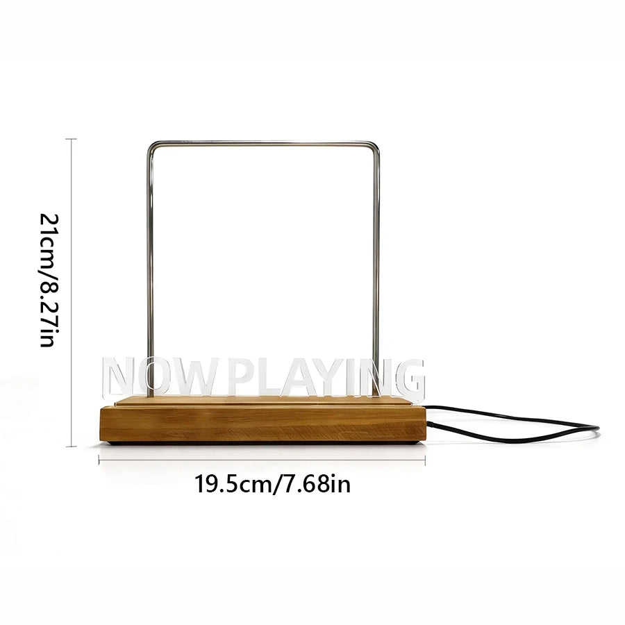 Support lumineux pour vinyle Nesty - Présentoir disque à LED (vue 6)