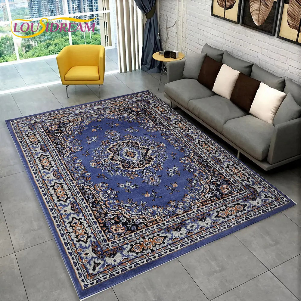 Tapis bohème multicolore pour salon et chambre - Nesty (vue 2)