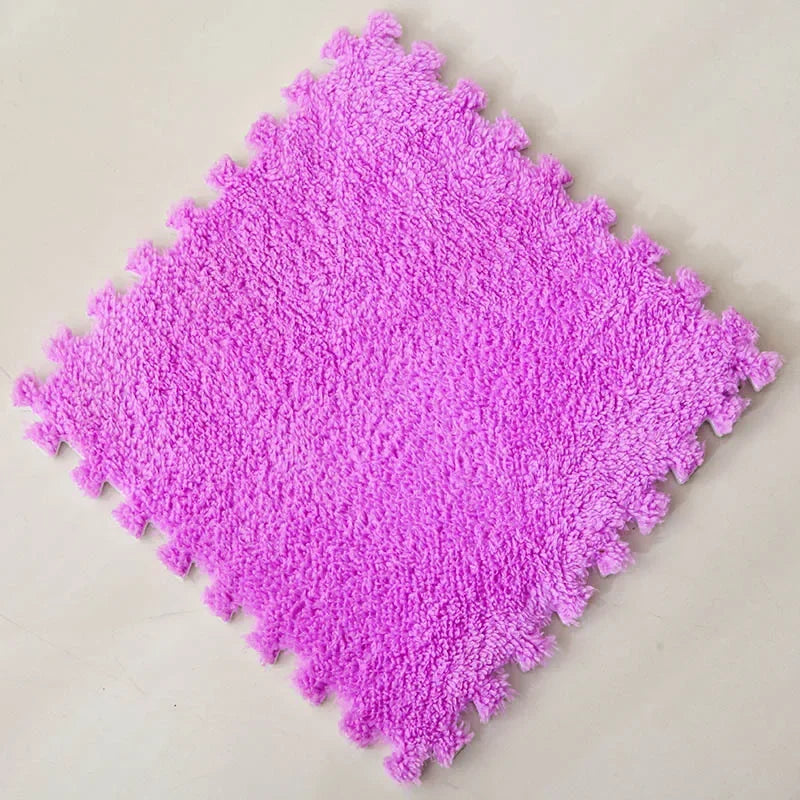 Tapis puzzle moelleux pour enfant — dalles à assembler - Nesty (vue 13)