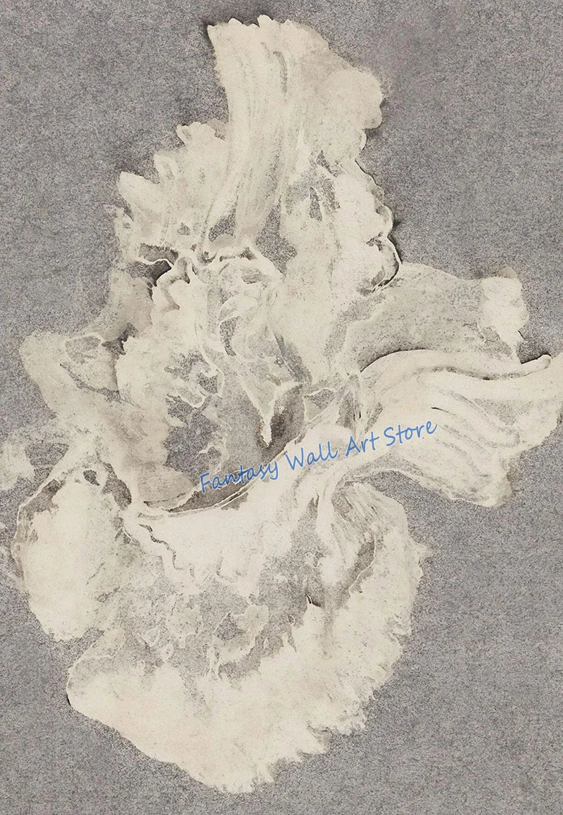 Toile imprimée abstraite terreuse Nesty - Art mural wabi-sabi (vue 15)