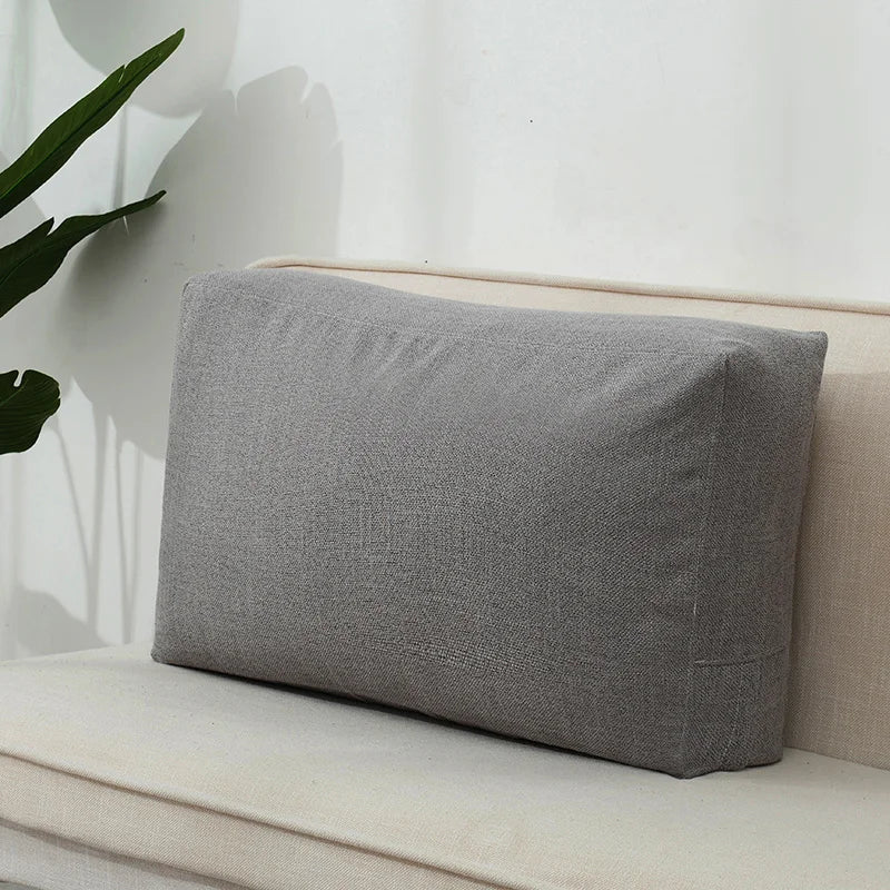 Housse de coussin de dossier en lin Nesty - Sans garnissage, tête de lit (vue 10)