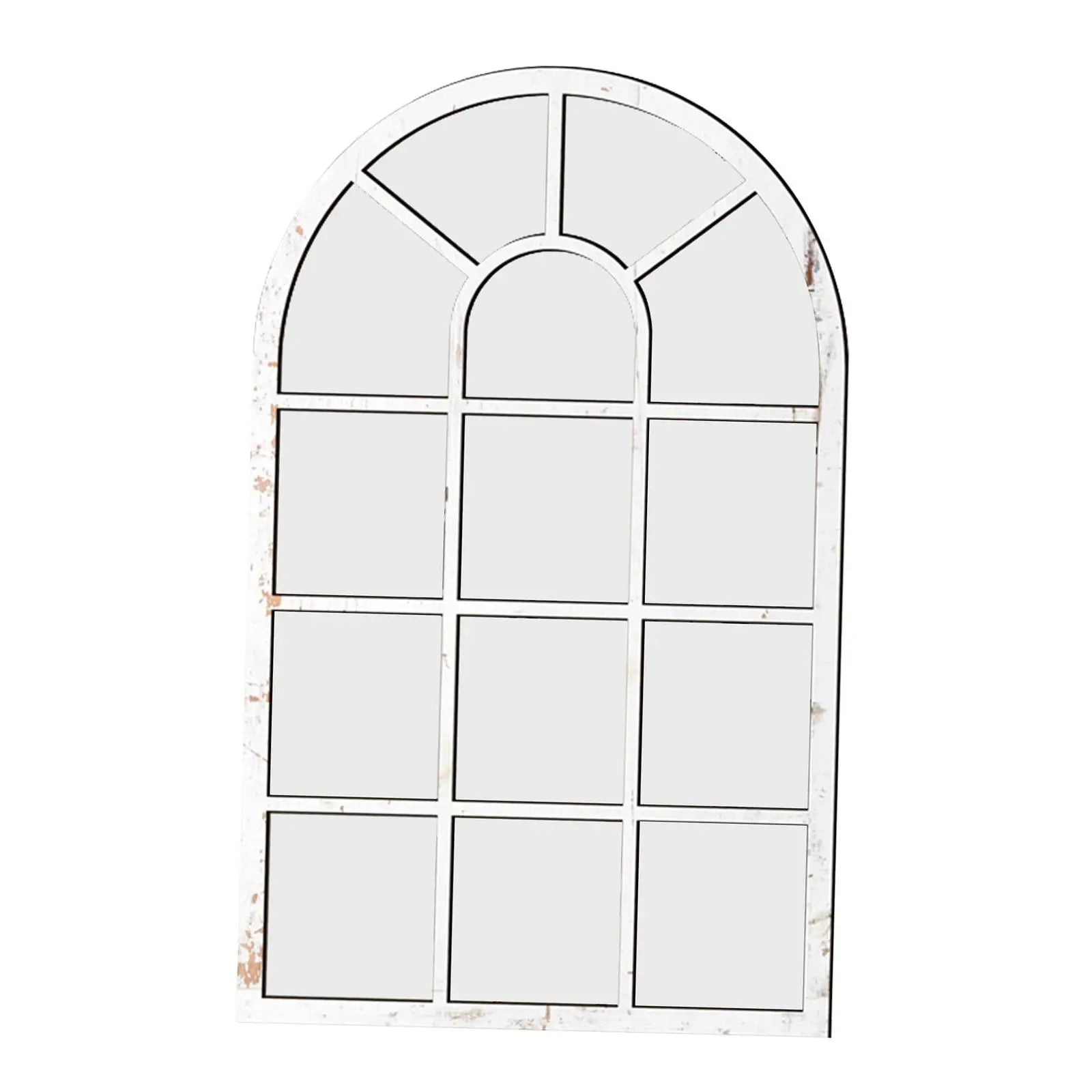 Petit miroir fenêtre en bois et acrylique - Nesty (vue 2)
