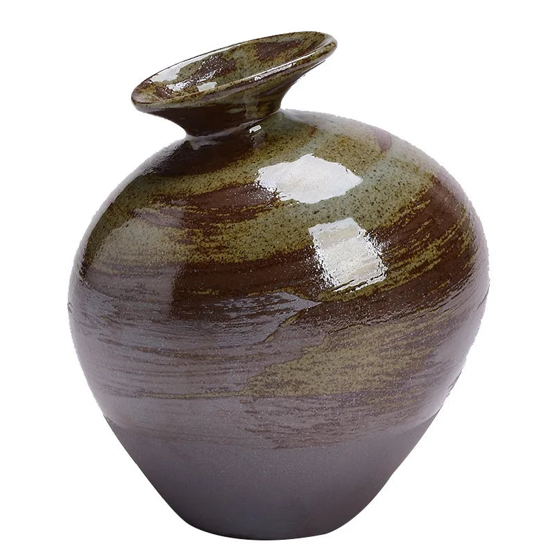 Vase en céramique brute — petit format esprit zen (vue 6) - Nesty