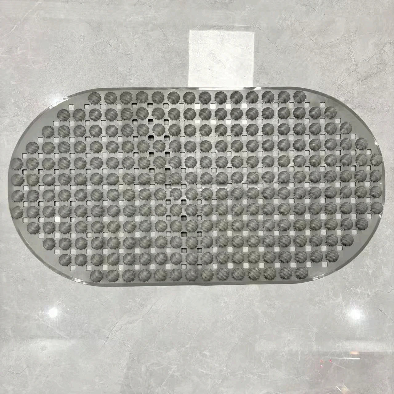 Tapis de baignoire ovale à ventouses — texture antidérapante - Nesty (vue 10)