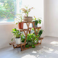 Étagère d'angle à plantes en bois Nesty - 6 niveaux (vue 7)
