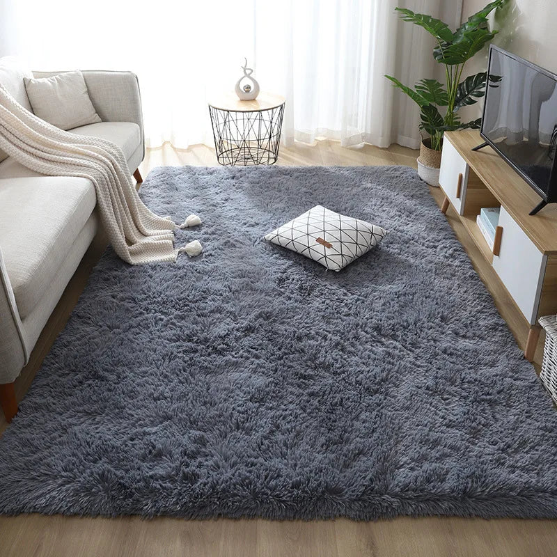 Tapis moelleux à motif géométrique Nesty - Style nordique (vue 16)