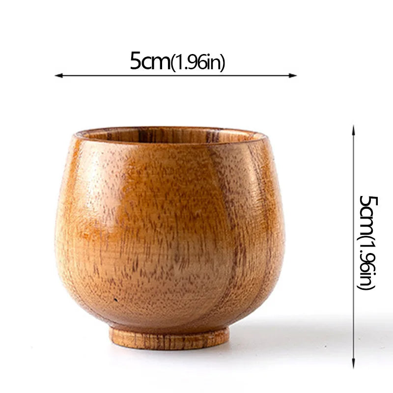 Tasse en bois avec anse — modèle artisanal (vue 9) - Nesty