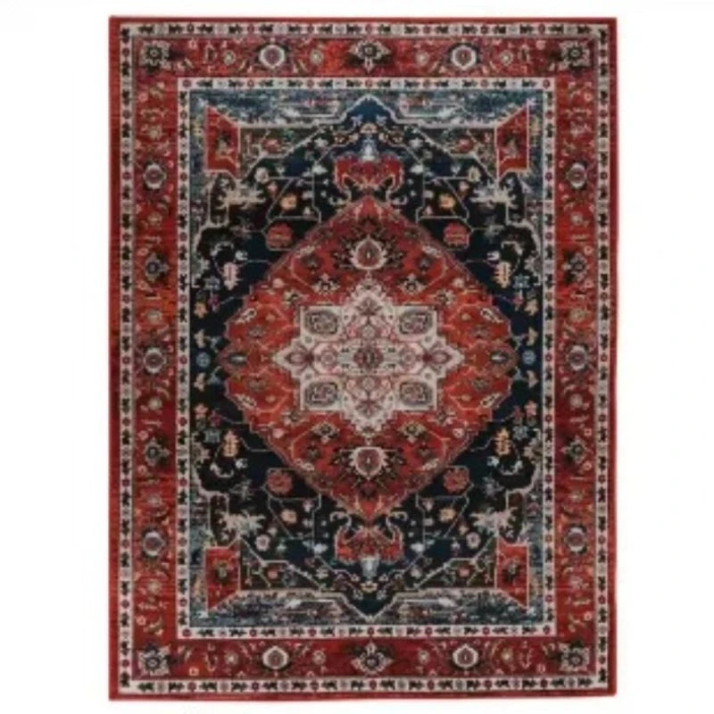 Tapis à motif géométrique rétro pour salon - Nesty (vue 8)