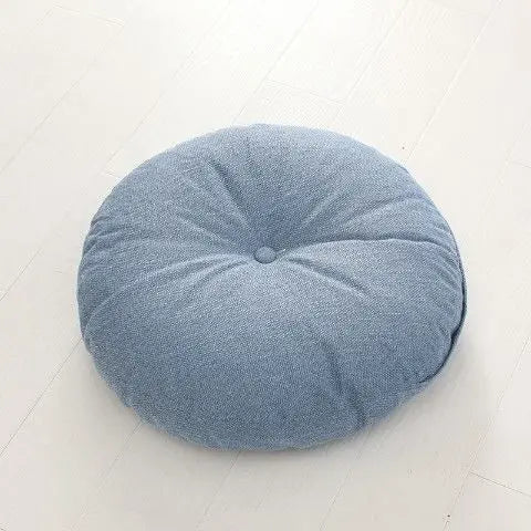 Grand coussin de méditation zafu en lin — pour banquette ou yoga - Nesty (vue 13)