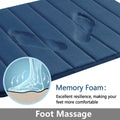 Tapis de bain en mousse à mémoire de forme — coton, très absorbant - Nesty (vue 10)