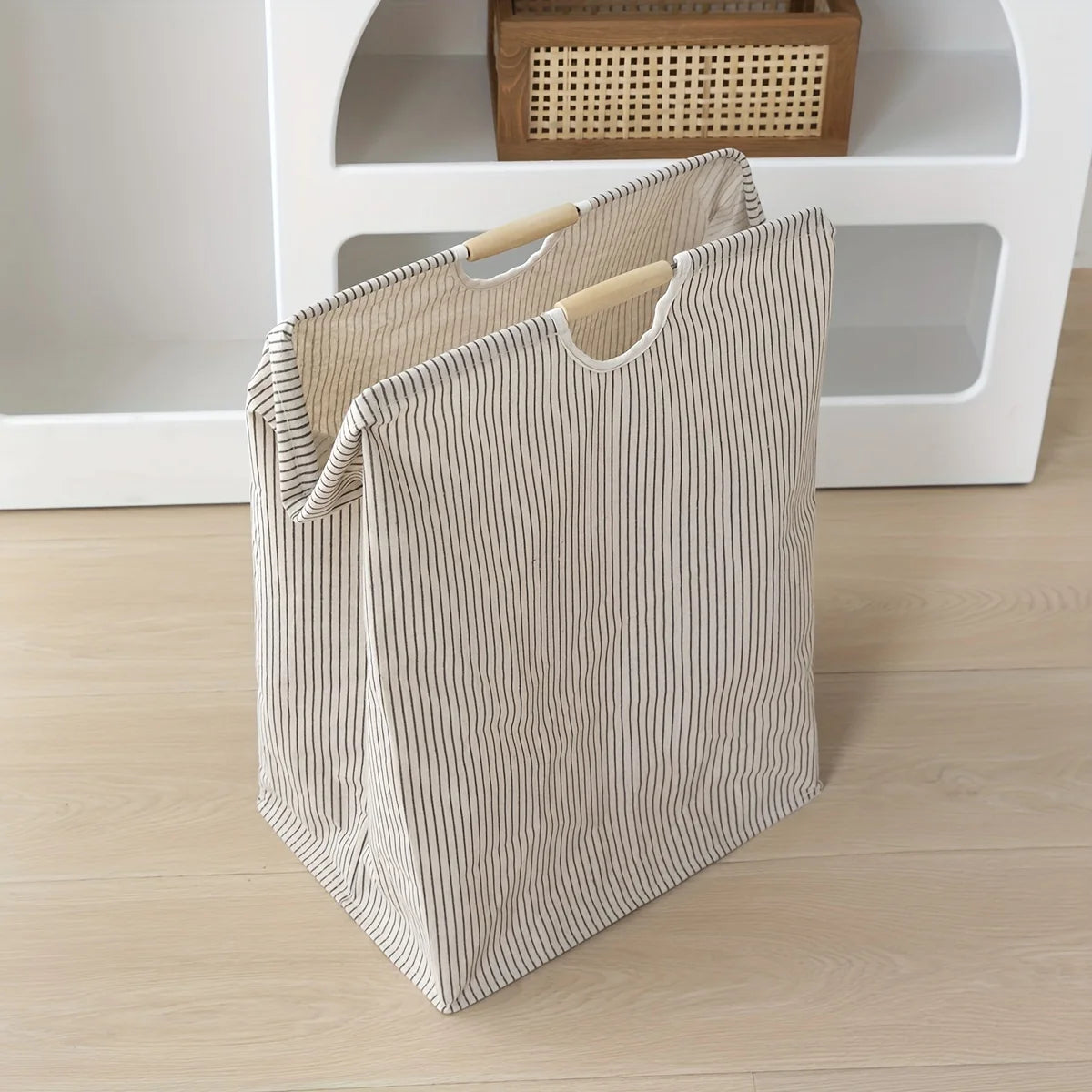 Boîte de rangement pliable en toile de coton - Nesty (vue 1)