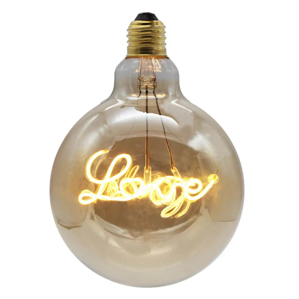 Ampoule LED Edison vintage Nesty - Filament rétro E27 à lumière chaude (vue 7)