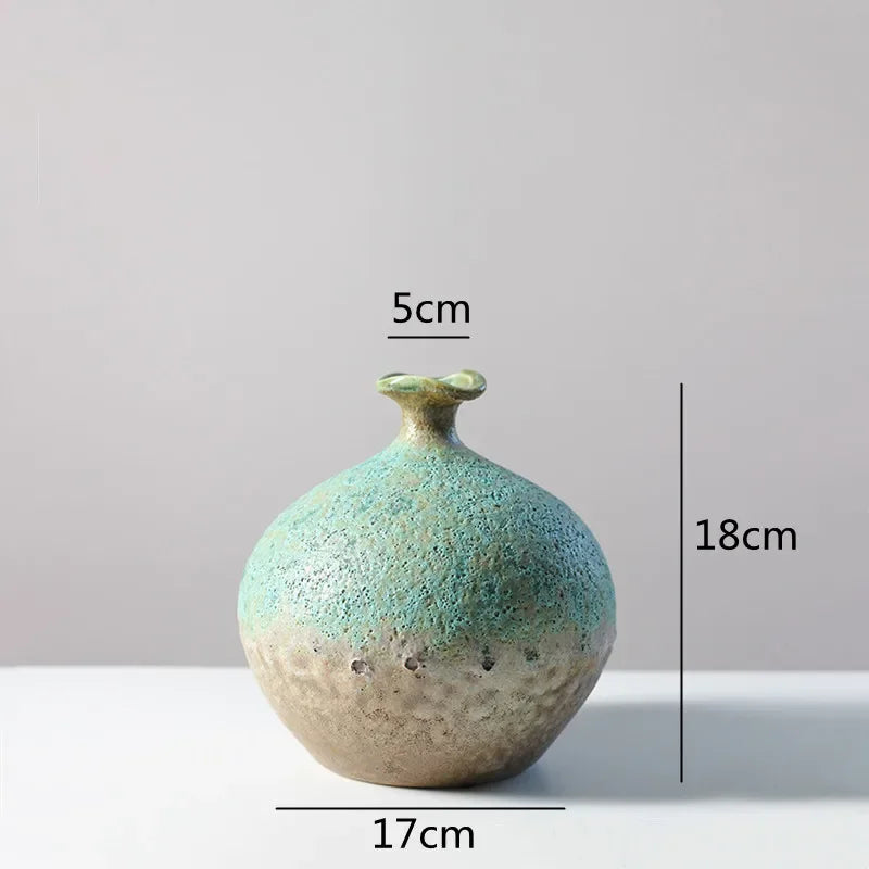 Vase en céramique effet bulles, dégradé de couleur (vue 8) - Nesty