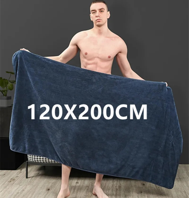 Serviette de bain XL en microfibre — absorbante et à séchage rapide - Nesty (vue 1)
