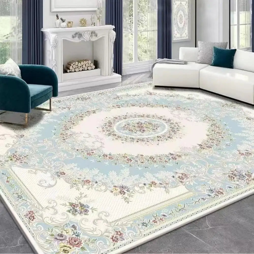Tapis à motif inspiré des tapis persans (vue 5) - Nesty