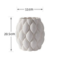 Vase en poterie — pour fleurs séchées ou culture hydroponique (vue 7) - Nesty