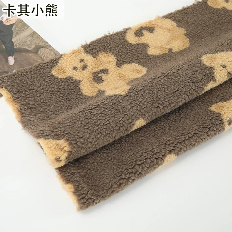 Tissu peluche épais au mètre pour couture DIY - Nesty (vue 26)