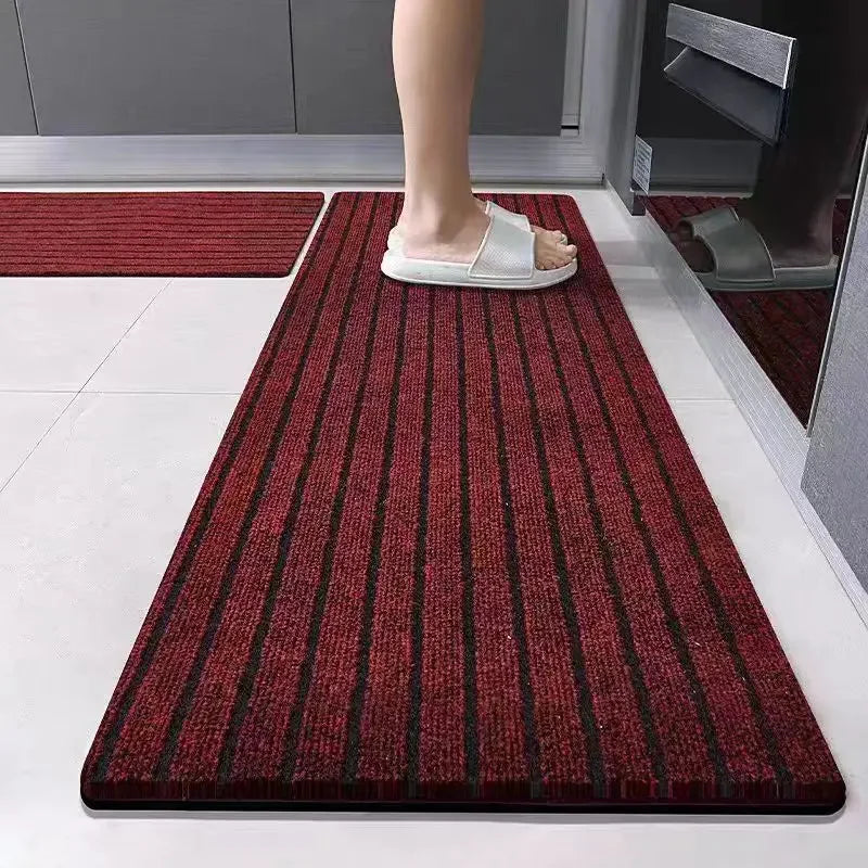 Tapis de cuisine antidérapant à rayures, coupe sur mesure - Nesty (vue 8)