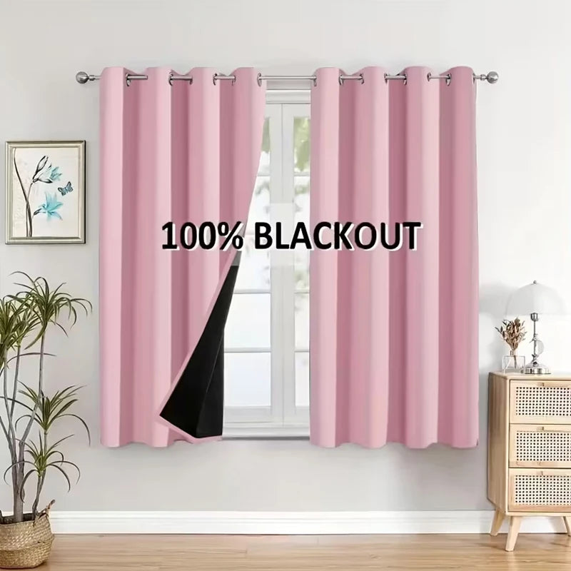 Rideaux occultants — lot de 2 pour chambre et salon - Nesty (vue 3)