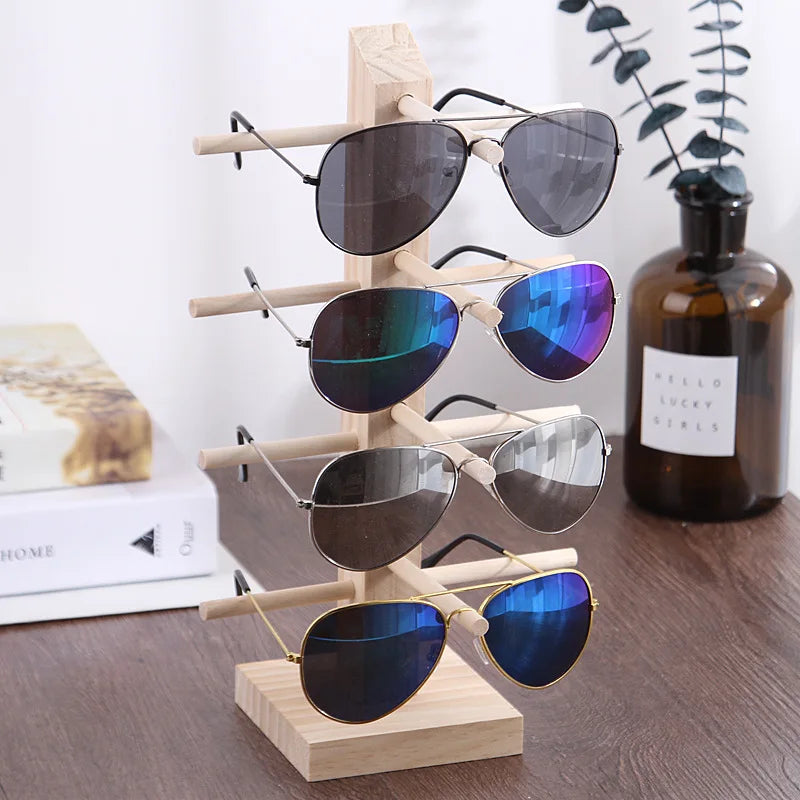 Présentoir à lunettes en bois — plusieurs niveaux (vue 8) - Nesty