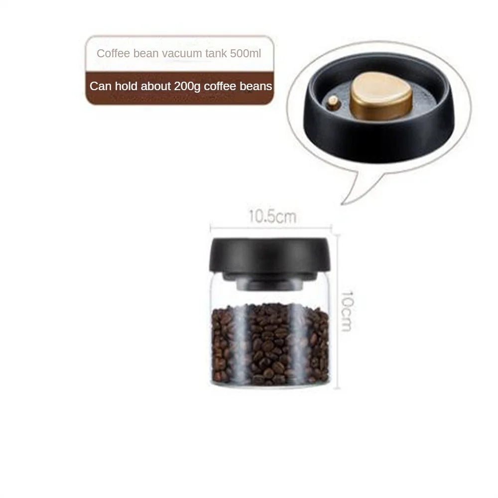 Boîte hermétique en verre pour café en grains Nesty (vue 8)