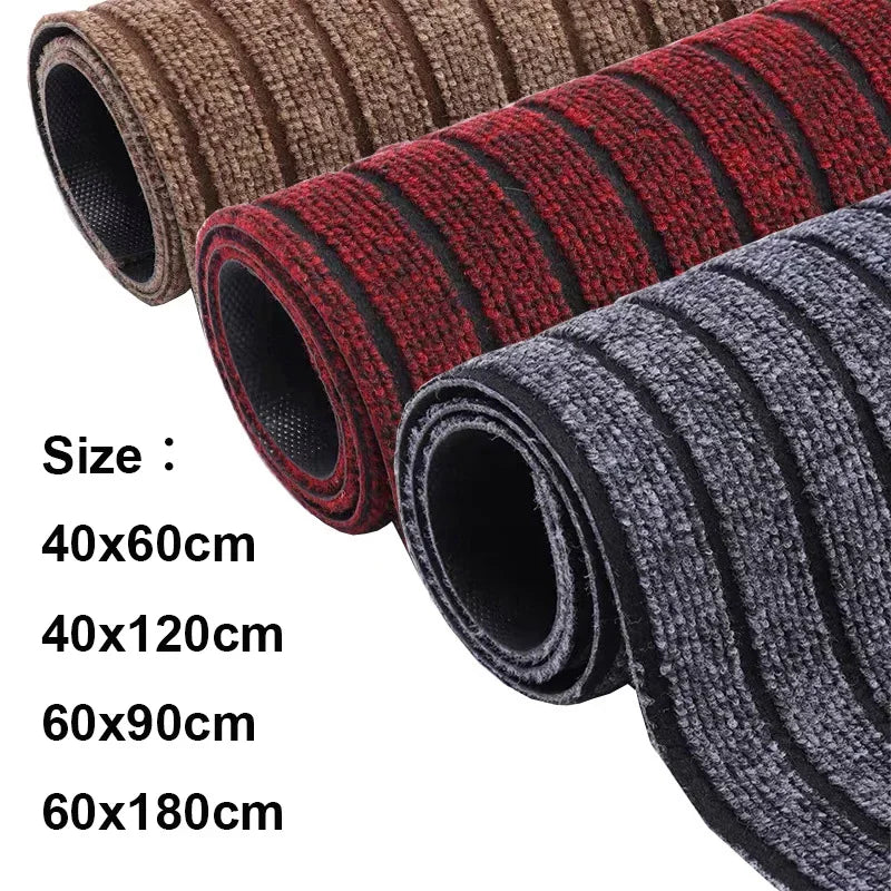 Tapis de cuisine antidérapant à rayures, coupe sur mesure - Nesty (vue 1)