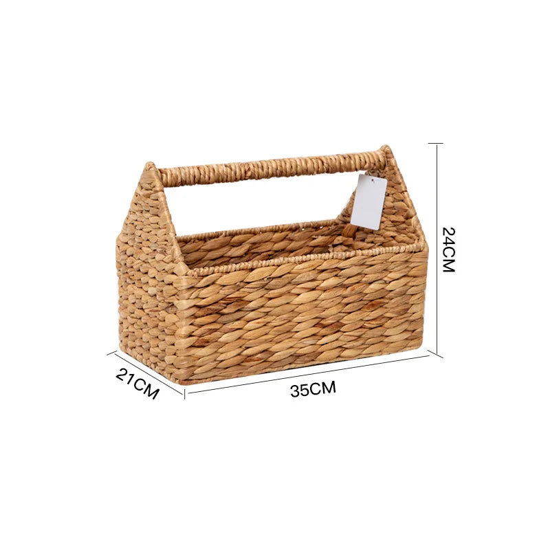 Panier de rangement suspendu en corde tressée (vue 7) - Nesty