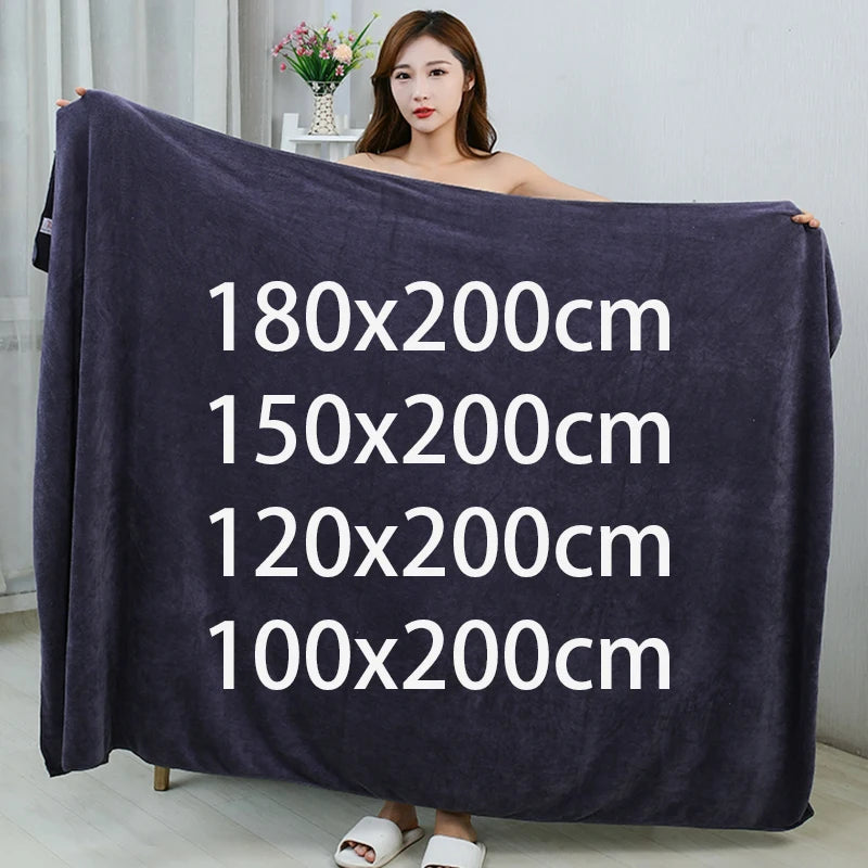 Grande serviette en microfibre — 180 x 200 cm - Nesty (vue 1)