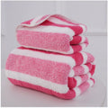 Duo de serviettes de bain — lui & elle, coton polyester - Nesty (vue 8)