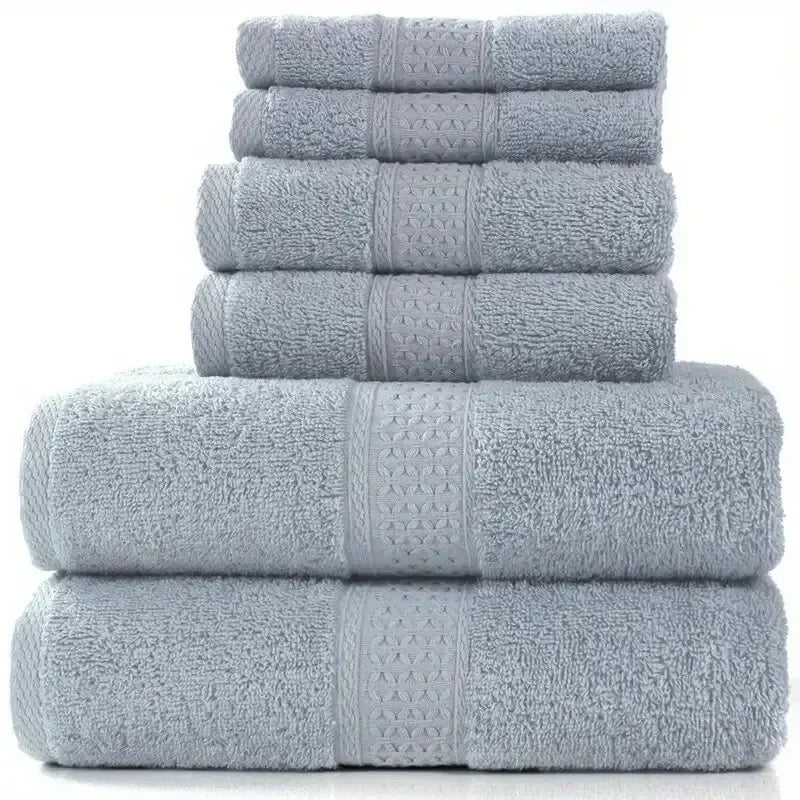 Serviette de bain en coton uni — style hôtel - Nesty (vue 1)