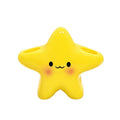 Cute Star-Shaped Toothbrush Holder  Freestanding Bathroom Organizer with Cute Face Design, Space-Saving Toothbrush & Toothpaste - Nesty (vue 7)