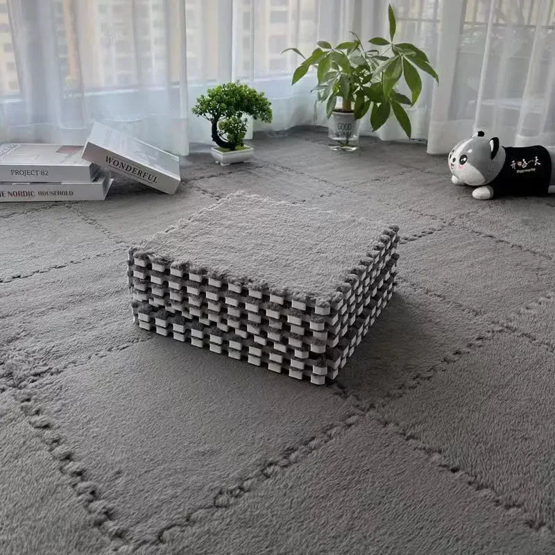 Tapis puzzle mousse moelleux Nesty - Lot de 10 dalles (vue 17)
