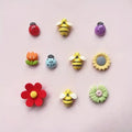 Lot de 10 magnets frigo motif plante Nesty - Décoration pour la cuisine (vue 7)