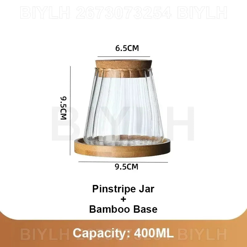 Vase en verre pour hydroponie — avec plateau - Nesty (vue 13)