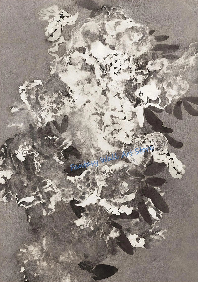 Toile imprimée abstraite terreuse Nesty - Art mural wabi-sabi (vue 19)